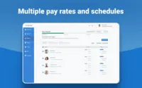 Screenshot of Multiple pay rates and schedules
