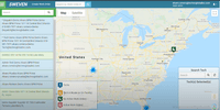 Screenshot of Geolocalization