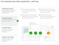 Screenshot of Powerful Custom Reporting | WorkflowMax