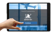 Screenshot of WiFi Marketing
Start Hotspot Cloud WiFi helps you create ads and play them on the guest device connected to Wi-Fi.
After watching a guest may go online or visit a special offer, complete the registration form or take the action you desire.