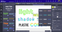 Screenshot of Drawtify Free Online Artist Text Maker and Text Effect Creator