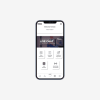 Screenshot of App front