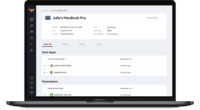 Screenshot of Streamlined User Interface