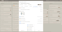 Screenshot of Creating new Google Docs from within Kerika