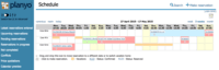 Screenshot of Quick setup - schedule