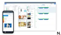Screenshot of Desktop and mobile CMS