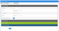 Screenshot of Settings - to configure Converly the way you want it.