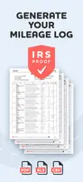 Screenshot of IRS-Proof Mileage Log