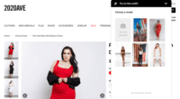 Screenshot of Customer can choose from a diverse set of models, or upload their own photo - without leaving merchant's website