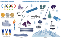 Screenshot of Winter Olympics Pictograms