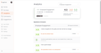 Screenshot of Analytics and anonymous comments