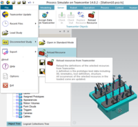 Screenshot of Process Simulate Standalone