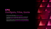 Screenshot of Bit2win CPQ Configure Price and Quote