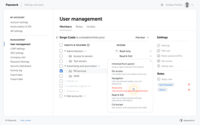 Screenshot of Set custom permissions for vaults and folders