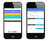 Screenshot of Mobile App View