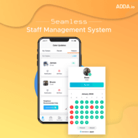 Screenshot of ADDA Gatekeeper Staff Management System