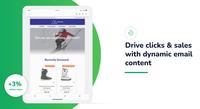 Screenshot of Drive clicks & sales with dynamic email consent