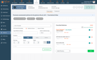 Screenshot of hCue Clinic Management System Patients