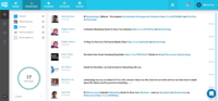 Screenshot of Social Inbox - All conversations at the same place