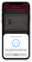 Screenshot of Scanbot NFC Reader SDK (App)