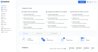 Screenshot of resources such as developer guides, and API documentation.