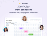 Screenshot of Work Scheduling