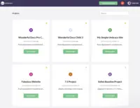 Screenshot of Umbraco Cloud project overview