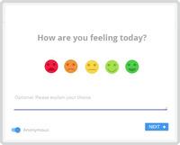 Screenshot of Measure your employees' mood