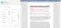 Screenshot of Admin - Creating Contract Templates