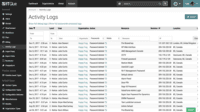 Screenshot of Activity logs