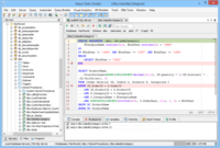 Screenshot of The SQL Debugger of Aqua Data Studio.