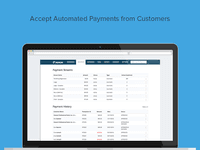 Screenshot of Automate invoices and payments with customers
