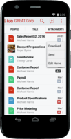 Screenshot of A Dedicated Repository for All Attachments (Android)