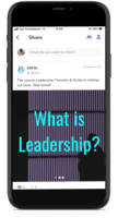 Screenshot of Social media for learning