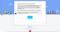 Screenshot of Chatbot running