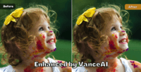 Screenshot of photo enhanced by VanceAI Image Enhancer