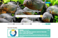 Screenshot of Pivian Resource Center