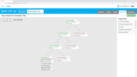 Screenshot of Sample of decision tree advanced filtering technology - narrowing down documents based on keywords and criteria