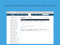 Screenshot of Automate your email communication with customers