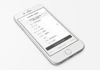 Screenshot of Mobile iOS app (CARS+ iR)