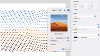 Screenshot of Editing image-based pattern