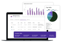 Screenshot of DealPotential's data-based platform offers a range of data analytics features, including market trend analysis, competitor analysis, and financial performance analysis for investors and entrepreneurs.