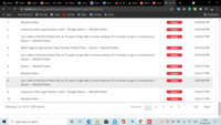 Screenshot of Web Tracking