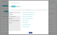 Screenshot of Customer segments creator.