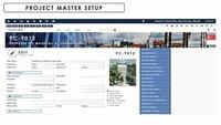 Screenshot of Globe3 Enterprise Project Management Module - Project Master Setup