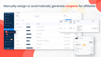 Screenshot of Coupons for affiliates