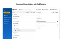 Screenshot of Increase Organization with Subfolders