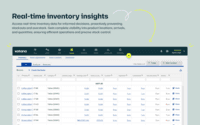 Screenshot of Real-time inventory management insights to prevent stockouts