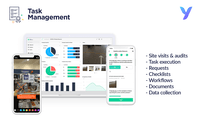 Screenshot of YOOBIC for Task Management - YOOBIC’s solution refocuses frontline employees on what matters most by digitizing task management, including: site visits, task execution, audits, checklists, documents, etc.