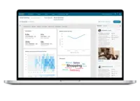 Screenshot of Identify the social conversations and influencers that are impacting a brand. Twitter, Facebook, Instagram, LinkedIn and YouTube monitoring capabilities track brand mentions across all major social channels. Analyze results for social mentions or campaigns on the fly with its reporting features.